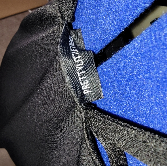 Black Low Back Dress From Pretty Little Thing - Picture 3 of 4